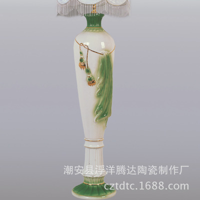 110条之选 图说E012陶瓷落地灯，厂价直销的背后价值